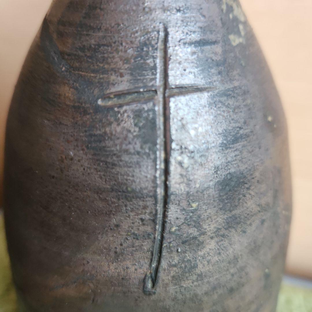 古備前十字窯印の船徳利