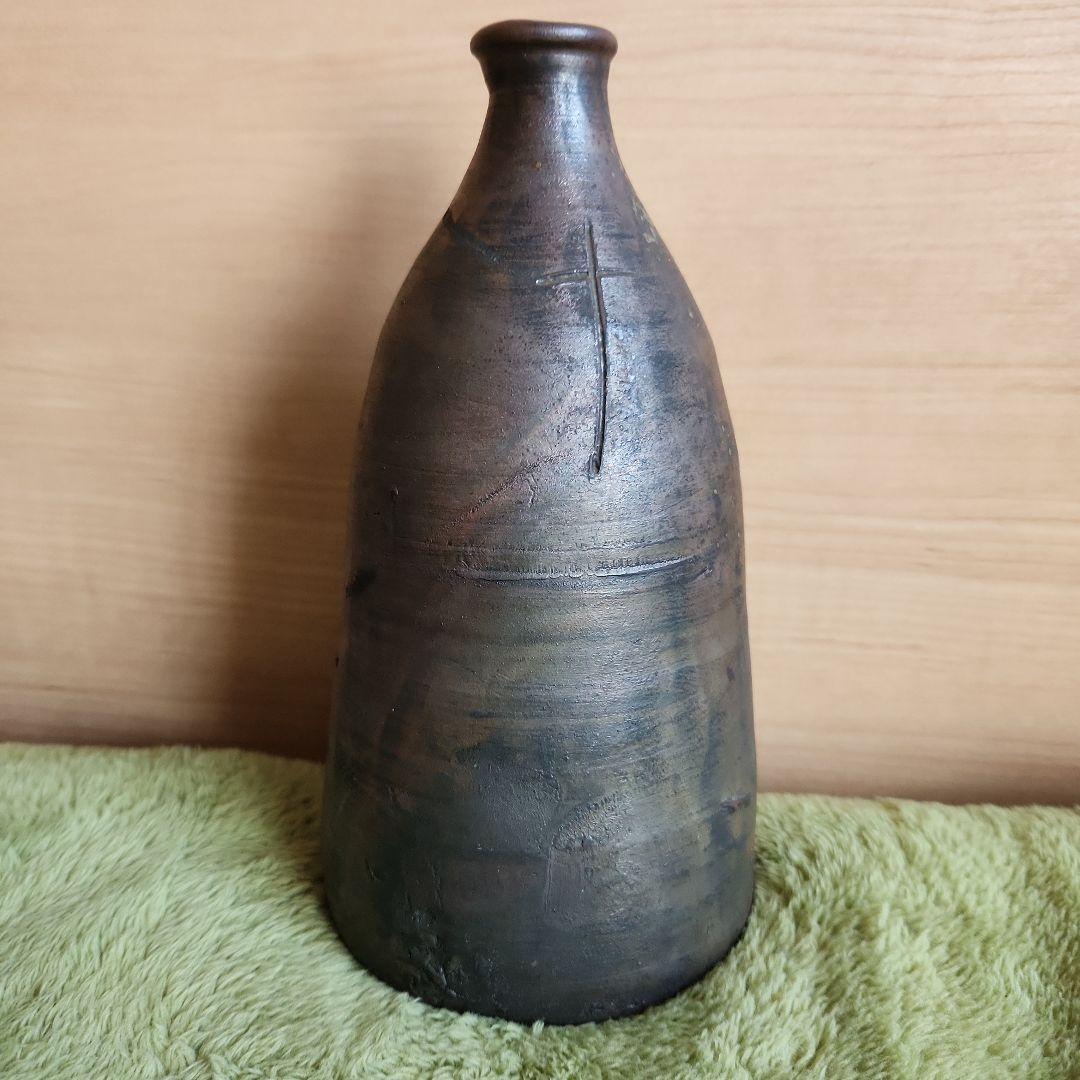 古備前十字窯印の船徳利