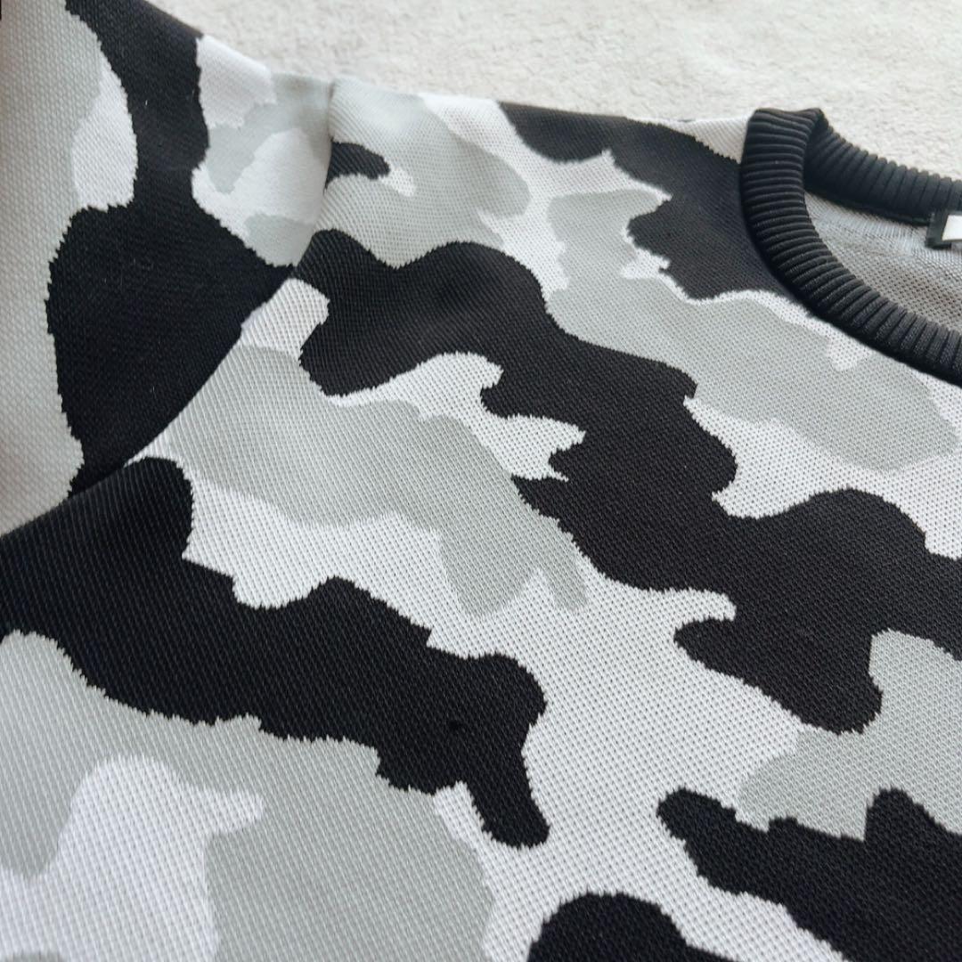 マークアンドロナ　近年　XL 　50　セーター　ニット　迷彩　カモフラージュ