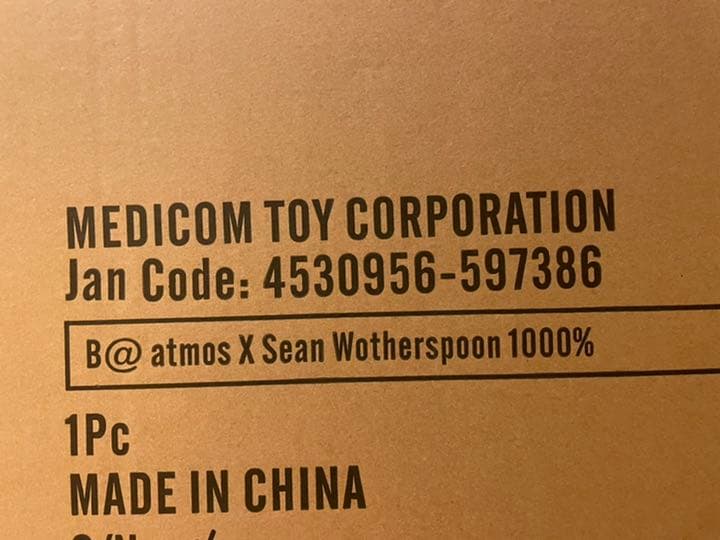 BE@RBRICK atmos × Sean Wotherspoon 1000％