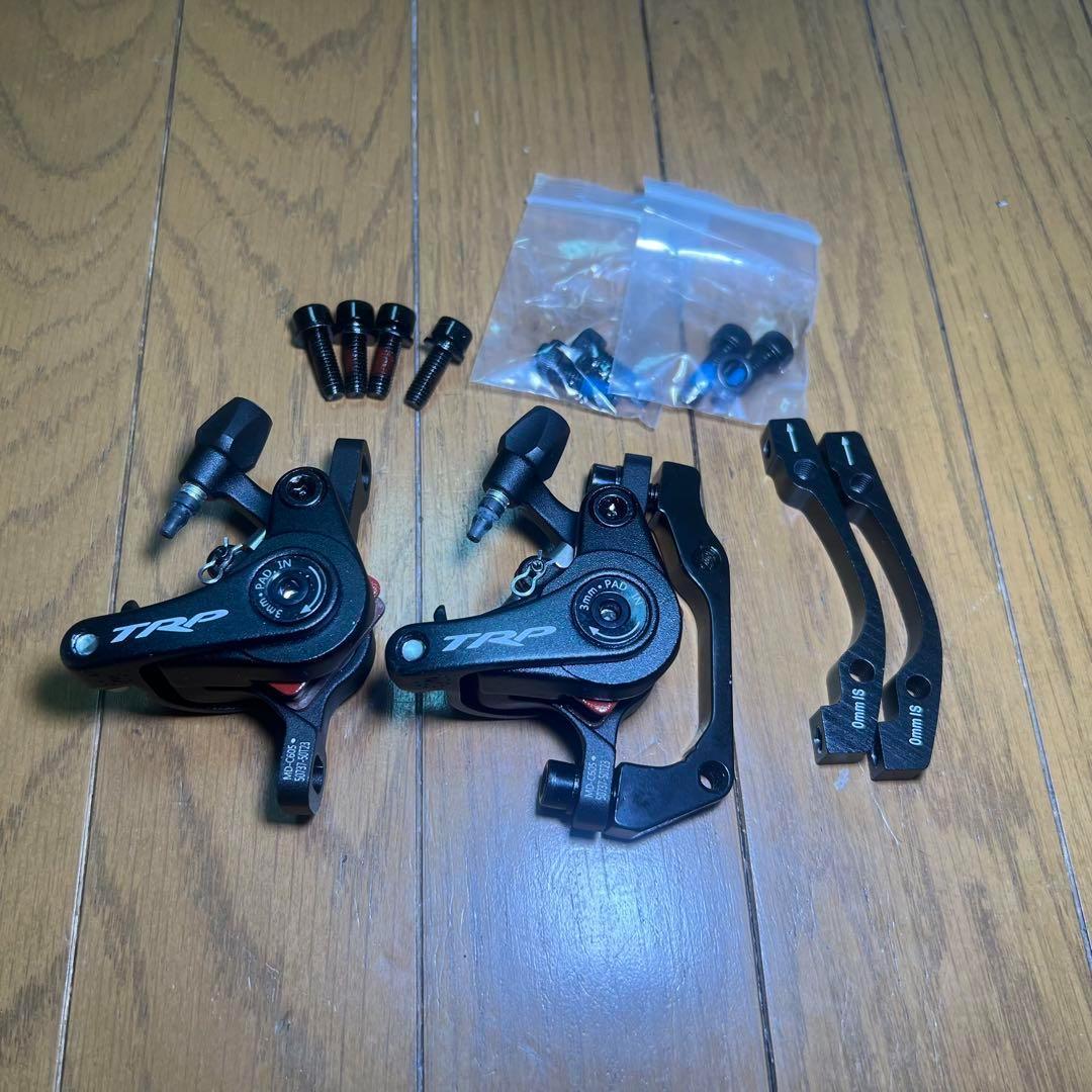 TRP SPYRE-C ディスクブレーキ前後セットSTI対応ロードグラベル用