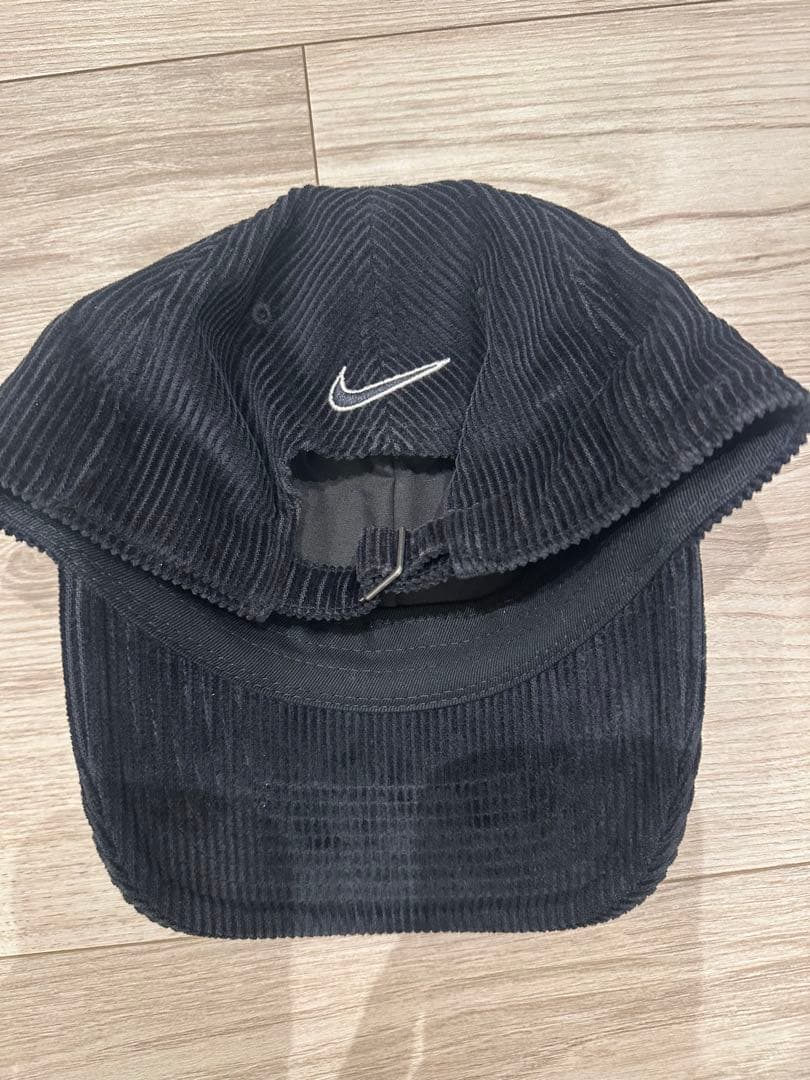 Supreme Nike コーデュロイキャップ ブラック