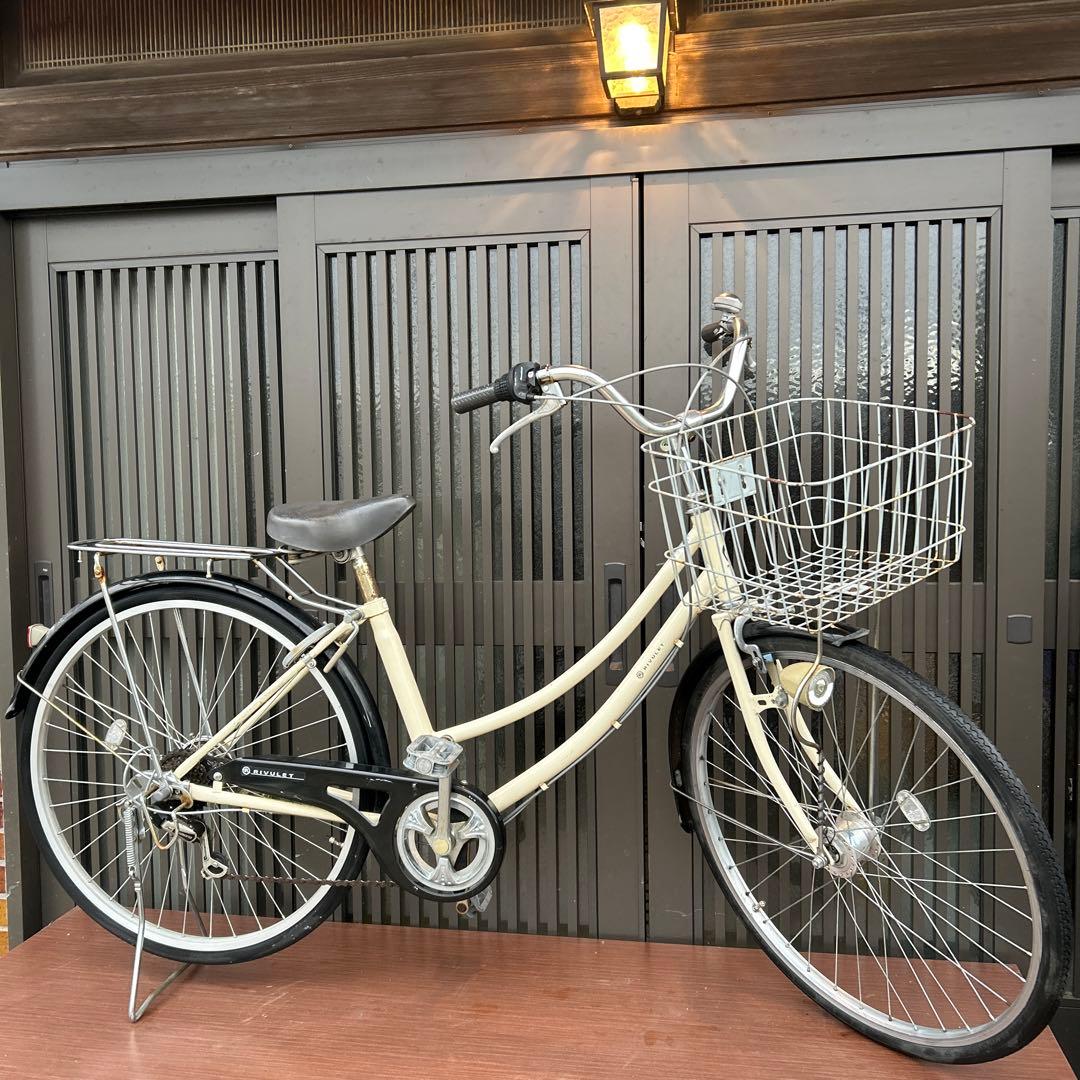 自転車 26インチ Rivulet (2020年製) 変速レバー要修理