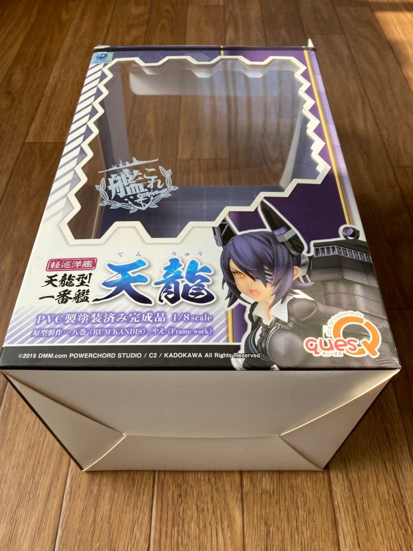 艦隊これくしょん 艦これ 天龍 1/8 スケール フィギュア 軽巡洋艦 Ques