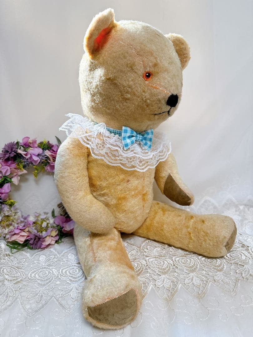 グラちゃん 様❤️BIG 58cm❤️ 珍しいイギリスアンティークベア　テディベア