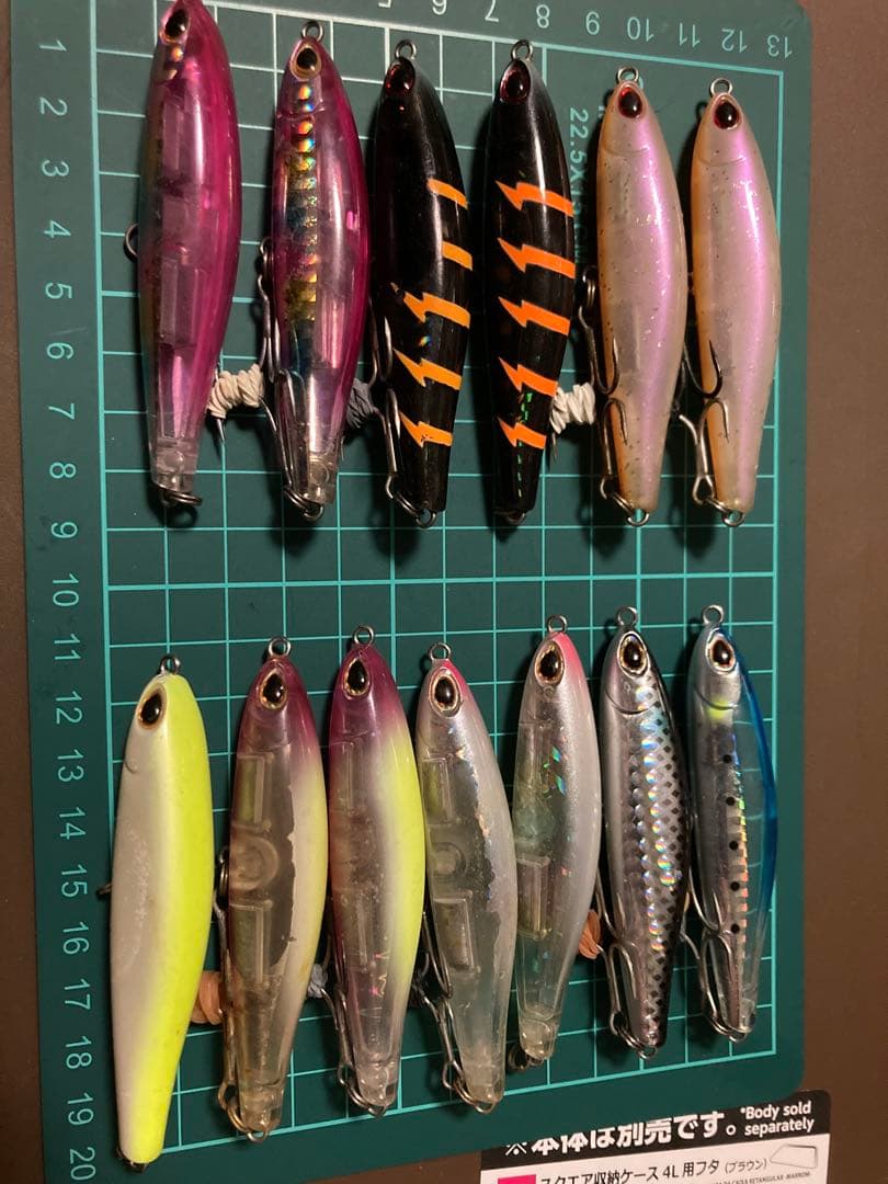 ストーム　ラパラ　シーバスルアーセット