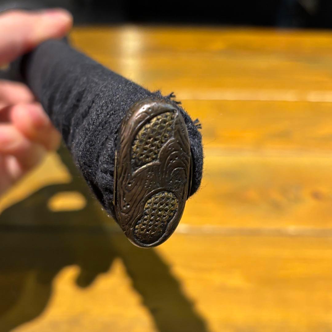 日本刀残欠クラフトナイフNo.95 藤井兼藤 薙刀風拵