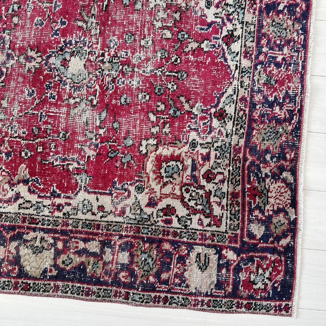 actn202 トルコ ヴィンテージラグ A112