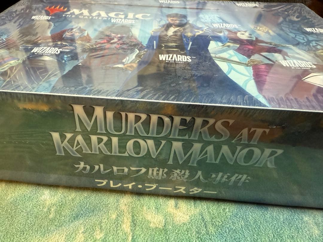 MTG カルロフ邸 プレイブースター 日本語版1Box新品未開封シュリンク付き