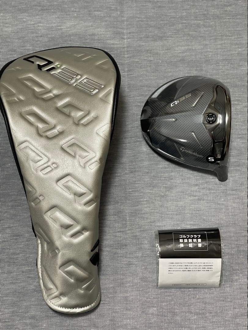 【新品未使用】Qi35 ドライバー 9.0° ヘッド単体　新品ヘッドカバー付