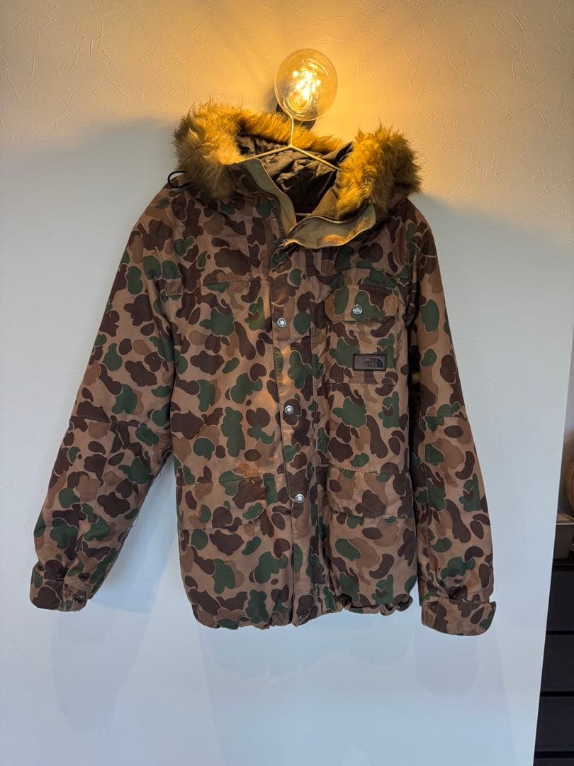 the north face スノーボード　スキー　ウェア　迷彩
