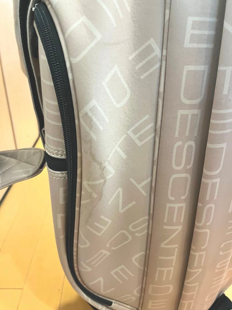 DESCENTE キャディバッグ ベージュ