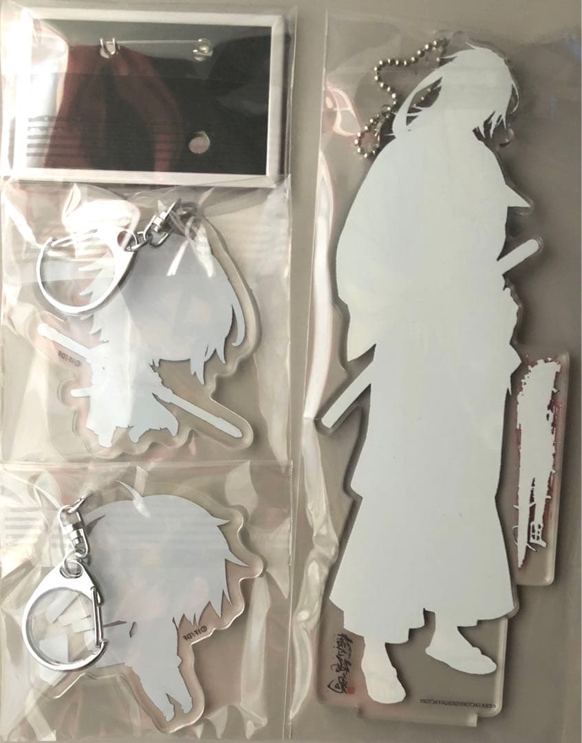 薄桜鬼 缶バッジ＆アクキ＆アクスト 14種セット 原田佐之助