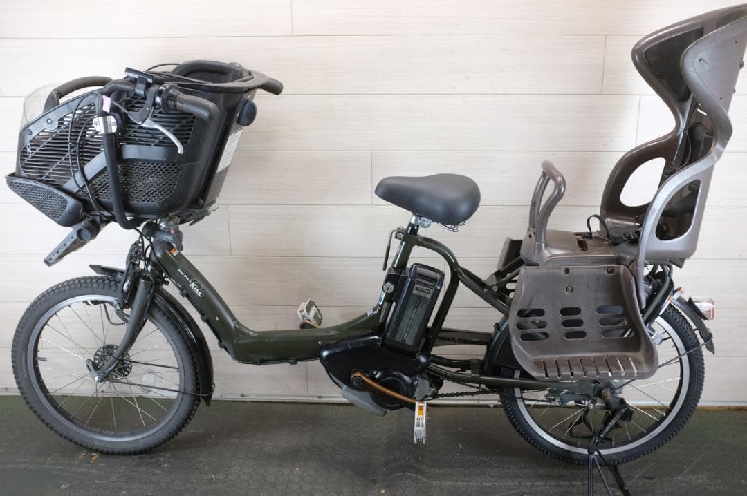 良品　新基準ヤマハPAS KISS　 20インチ 3段変速 8.7Ah充電器あり