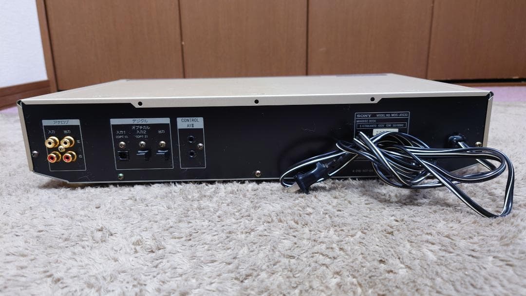 SONY ソニー MDS-JE630 MDプレーヤー ジャンク品
