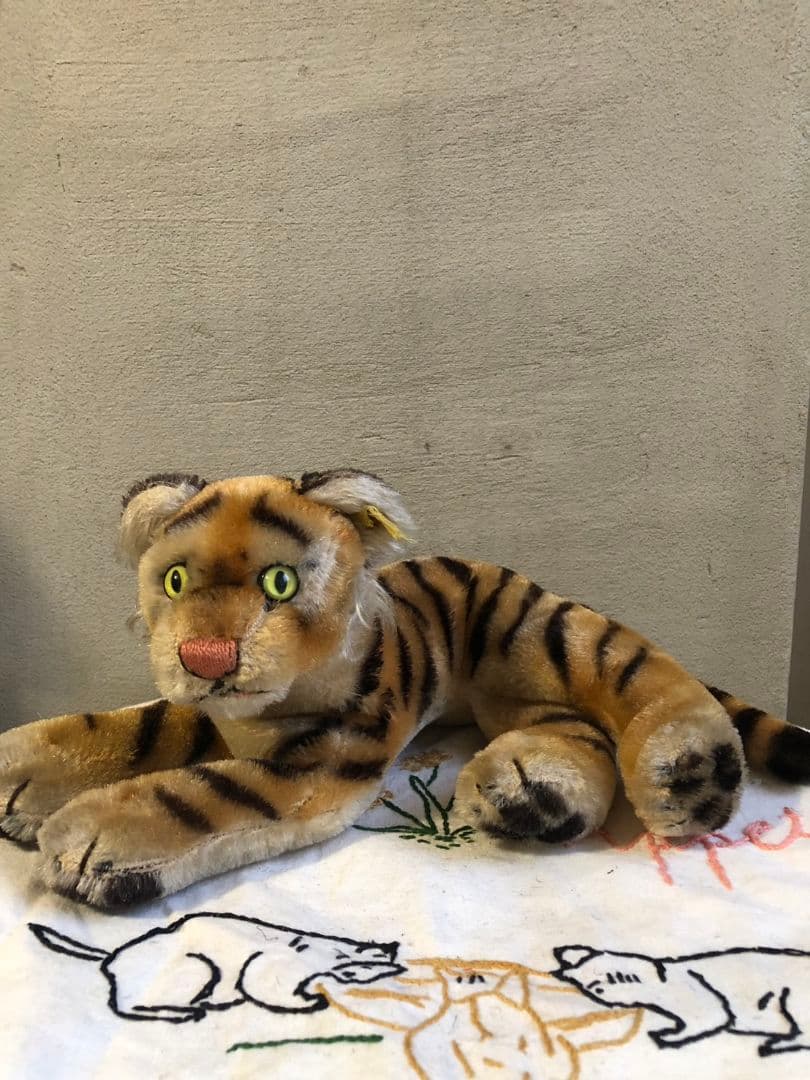 アンティーク シュタイフ タイガー テディ