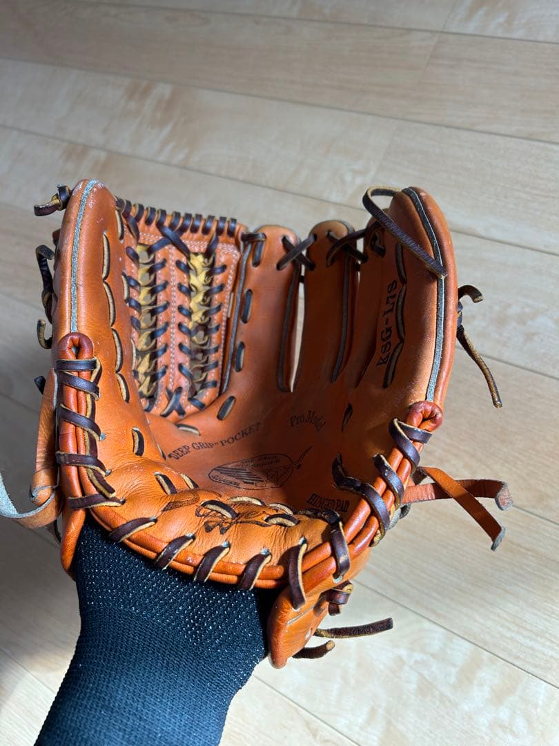 【使用少】スラッガー 硬式 内野手用 廃盤ラベル KSG-L7