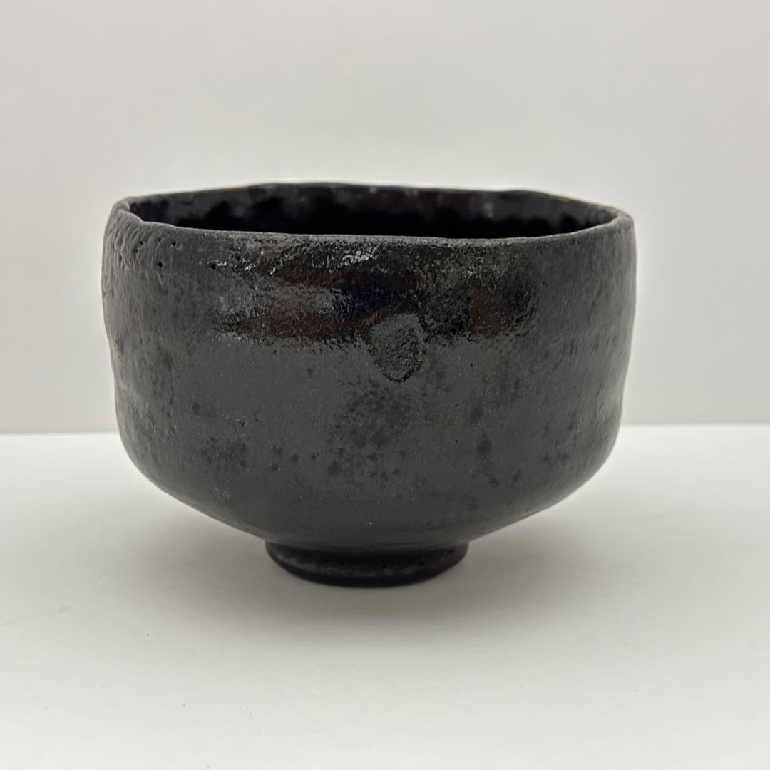 茶道具 佐々木昭楽 東陽坊写 黒楽茶碗 共箱 利休七種 長次郎 茶道