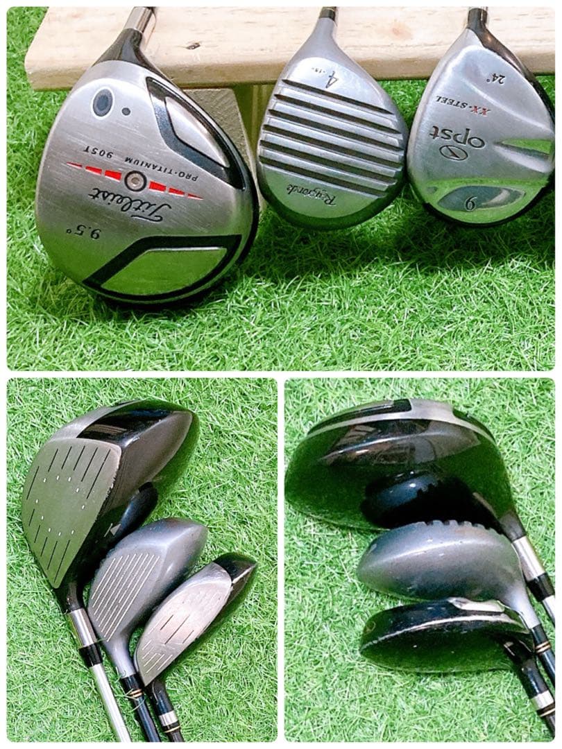 H13 タイトリスト　初心者オススメ　ゴルフクラブセット　メンズ　14本