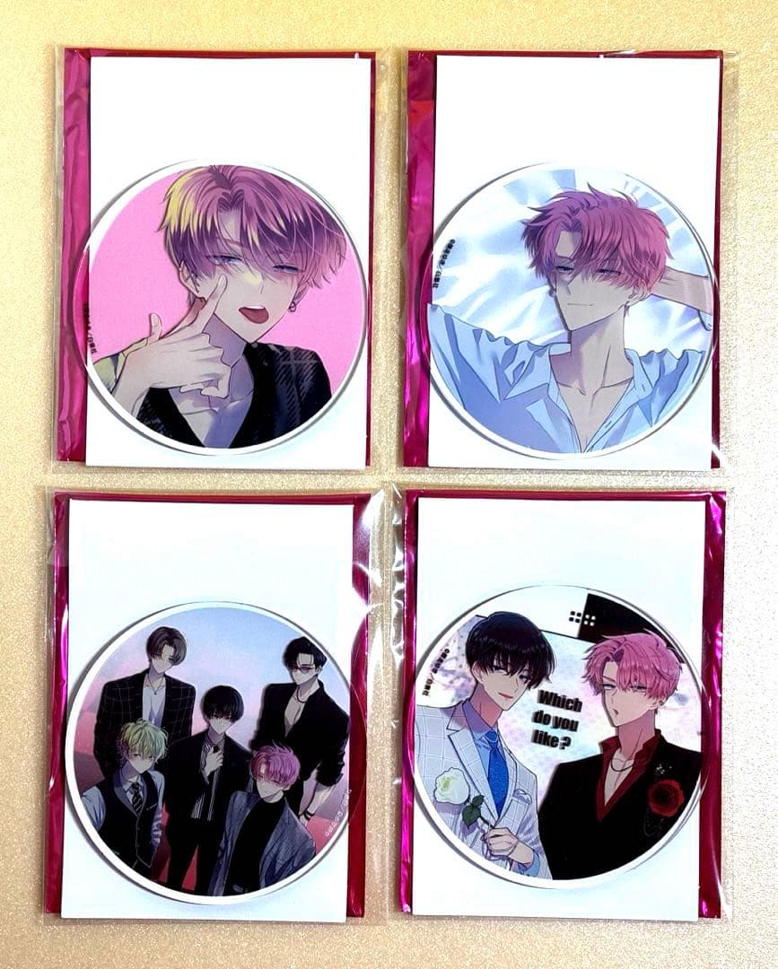 多聞くん今どっち コラボカフェ　トレーディング アクリルコースター　　多聞