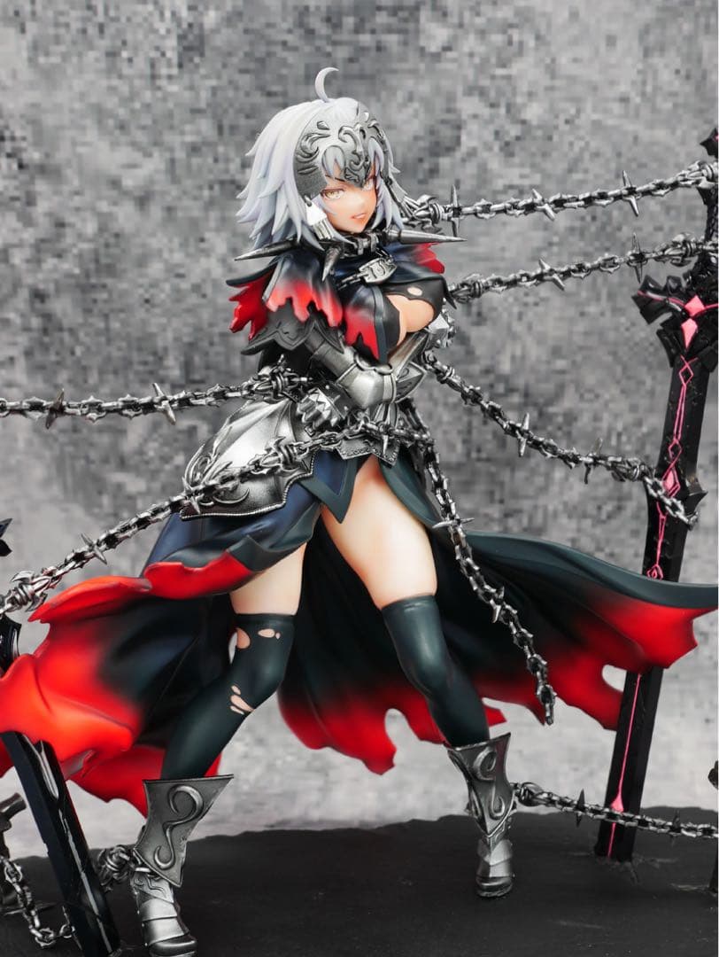 グリズリーパンダ FGO ジャンヌ ガレージキット 正規品 塗装済完成品です