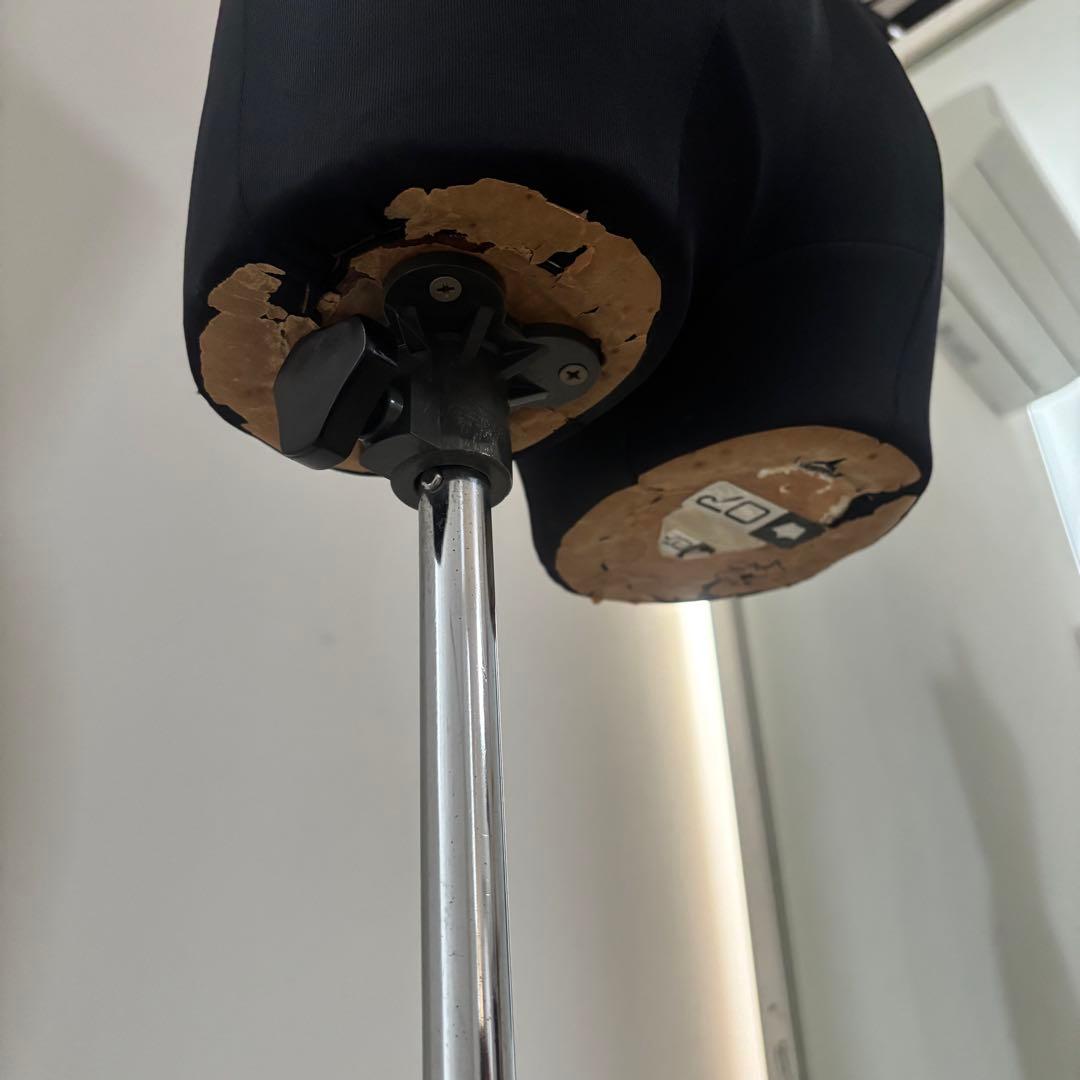 レディース マネキン トルソー ブラック 高さ調節可能