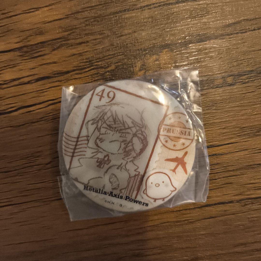 ヘタリア　チェンジング缶バッジ　プロイセン③