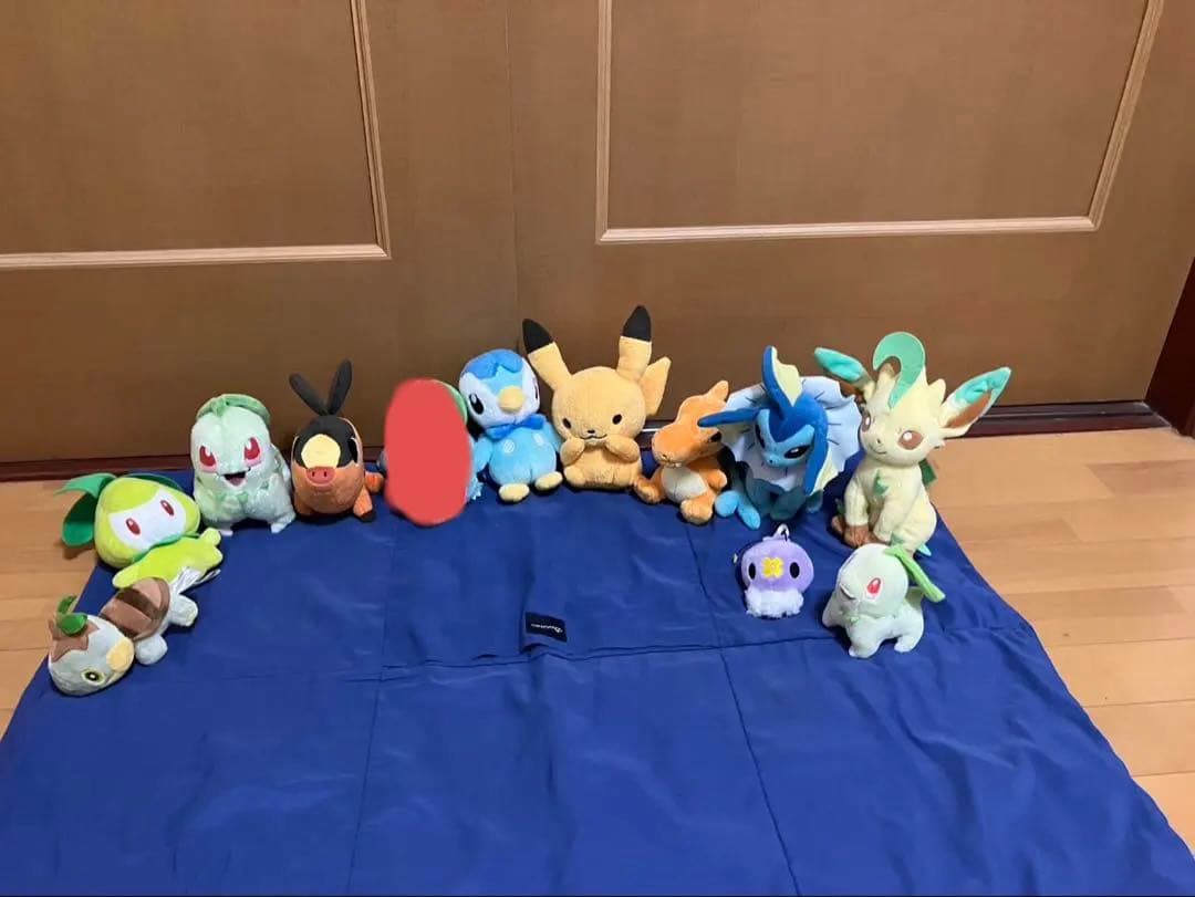 絶版　ポケモン　ぬいぐるみ、ぬいぐるみキーホルダー有り(フワンテ)
