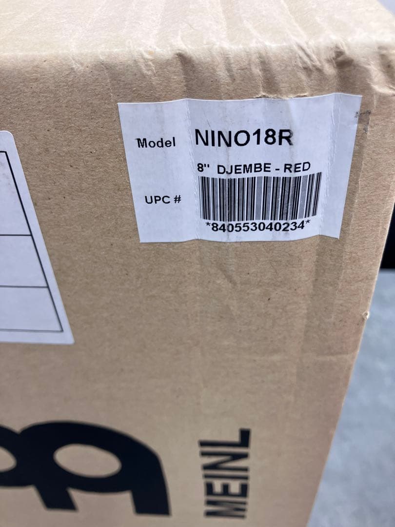 【MEINEL】NINO 18R（レッド）ジャンベ★ドラム 打楽器 知育楽器