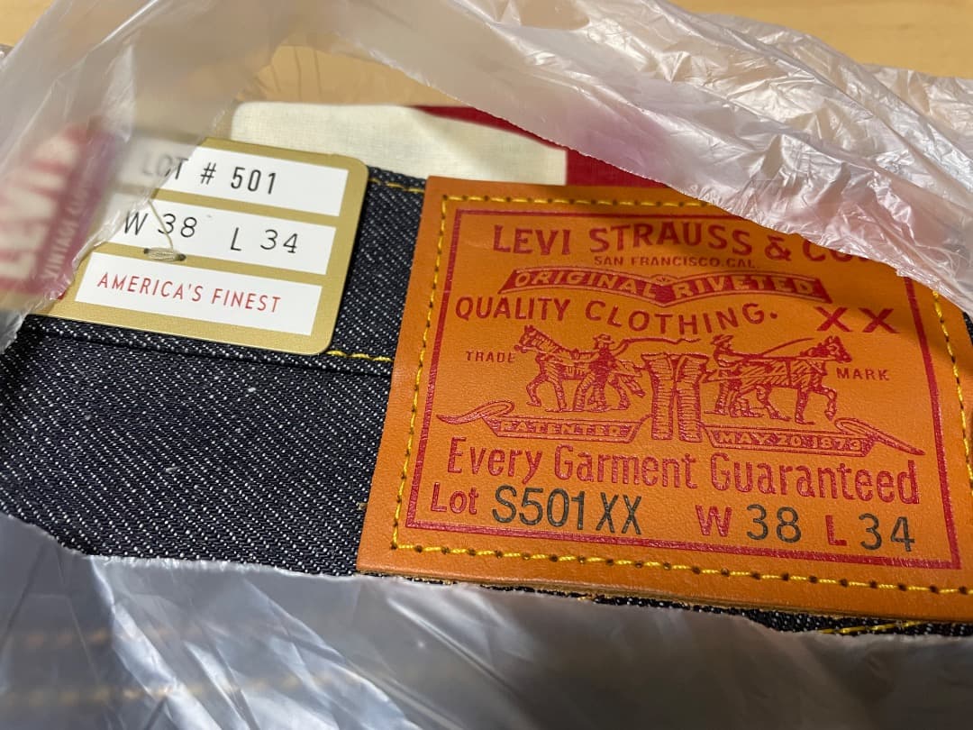 LEVIS LVC 44501-0088 S501XX W38 大戦 S506