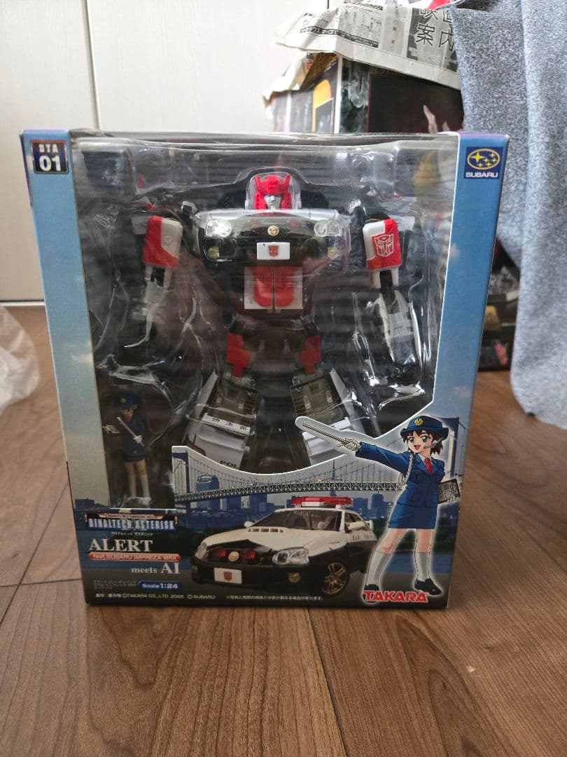 トランスフォーマー バイナルテック★BTA01 アラート feat スバル