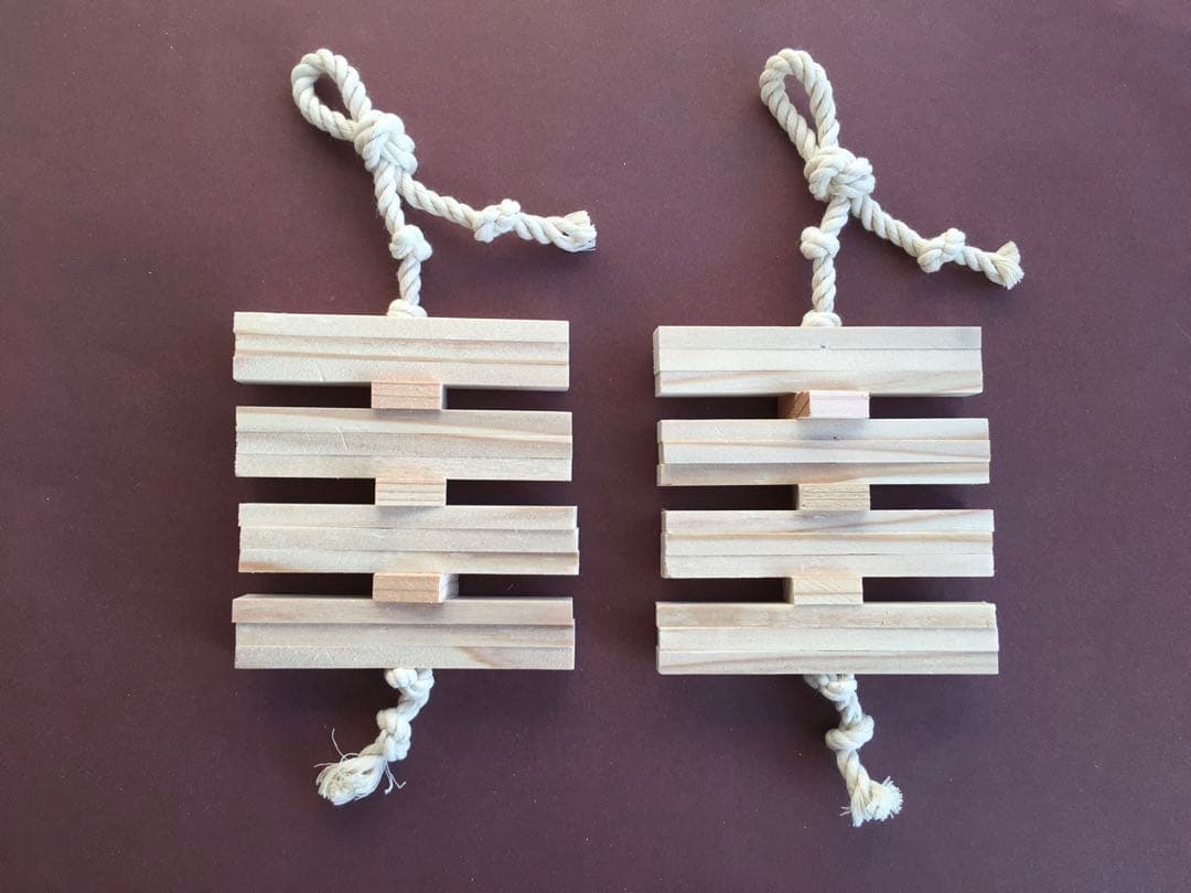 Coco hitomi　インコのカジカジおもちゃ50個