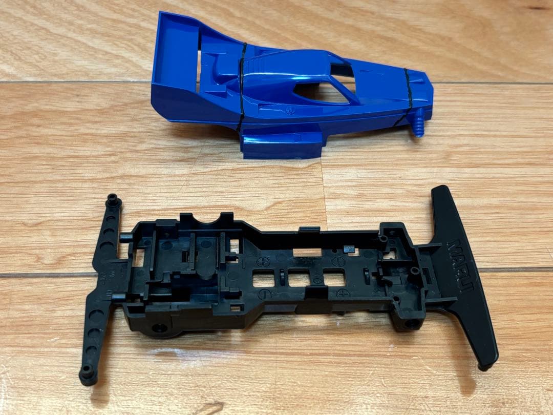 当時物 マルイ ミニ四駆 シャドー4WD ジュニア 未組立