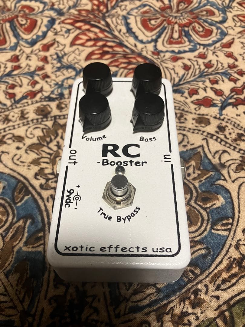 xotic RC booster 最初期型 赤色LED