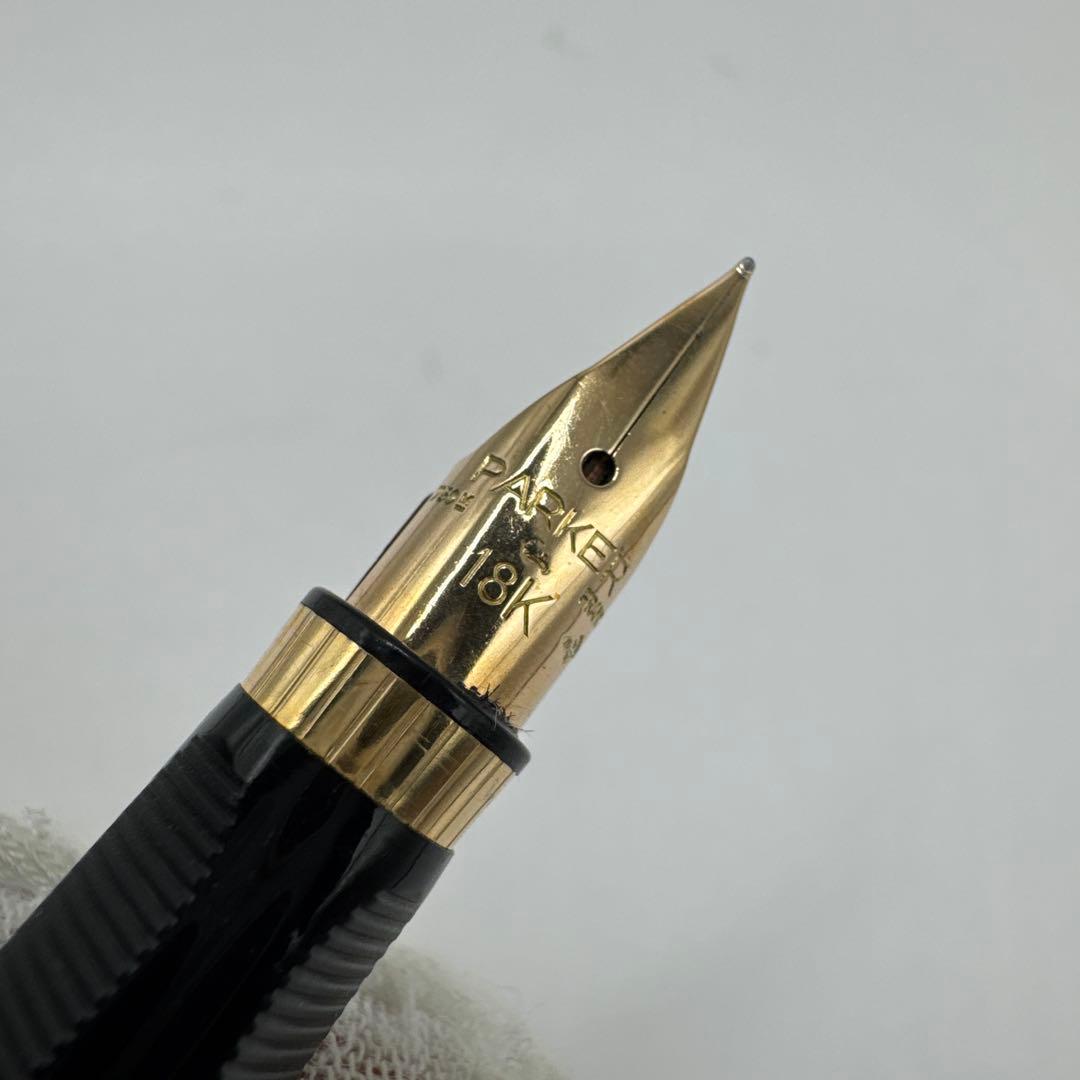 美品✨ パーカー プリミアコレクション 万年筆 ボールペン セット 18K