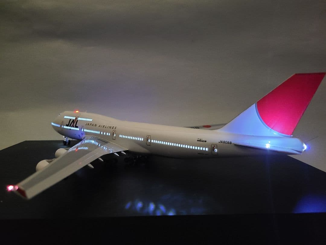 JAL BOEING 747-400 LED仕様 完成品