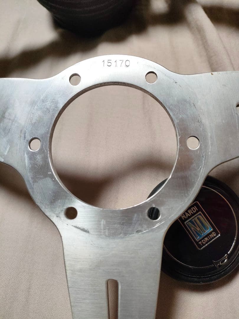 JIN　ナルディ　ウッドステアリング　36　36.5 ボス