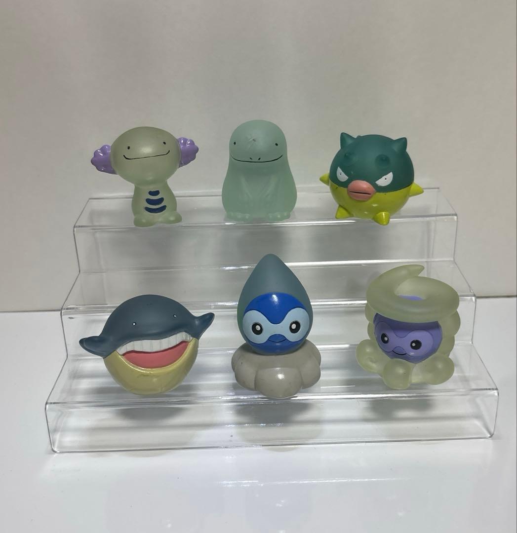 ポケモンキッズ クリア ヌオー ポワルン 指人形 ポケモン フィギュア