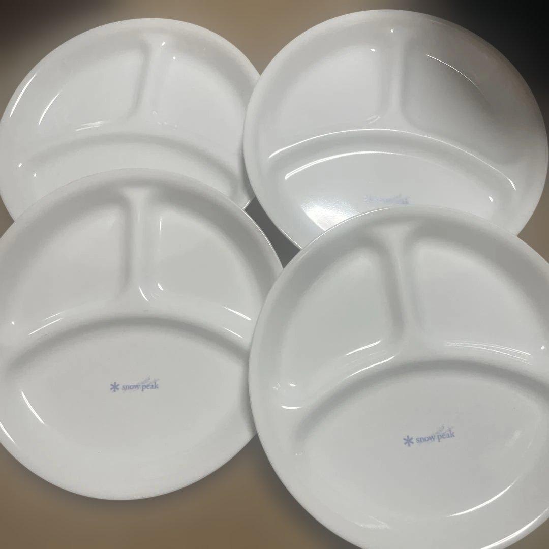 SALE❗️希少スノーピーク　コレールワンプレート4枚セット①