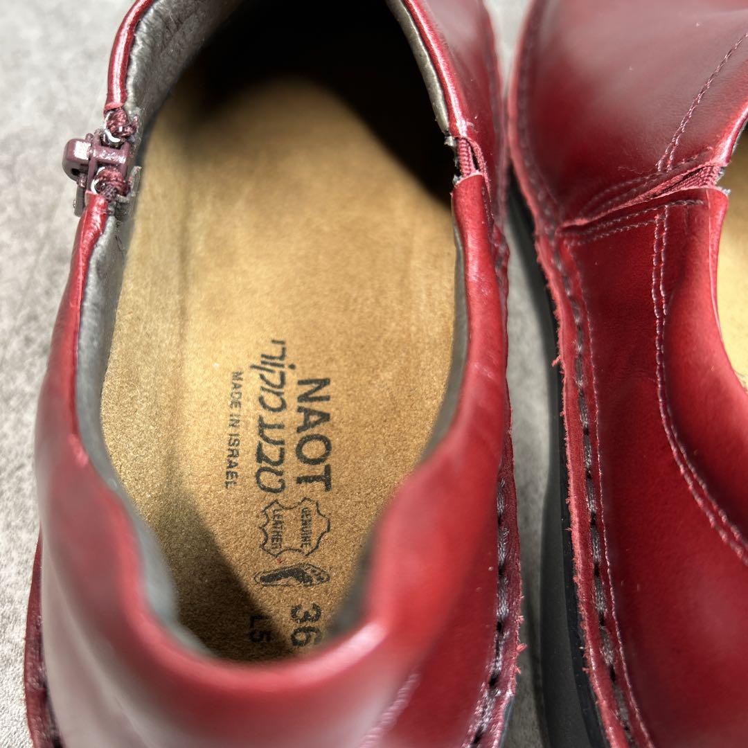 新品・未使用【NAOT】コンフォートシューズ/CLARAクララ /Rumba/茶