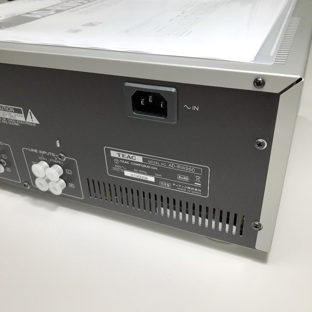 TEAC AD-RW950 CDレコーダー/カセットデッキ