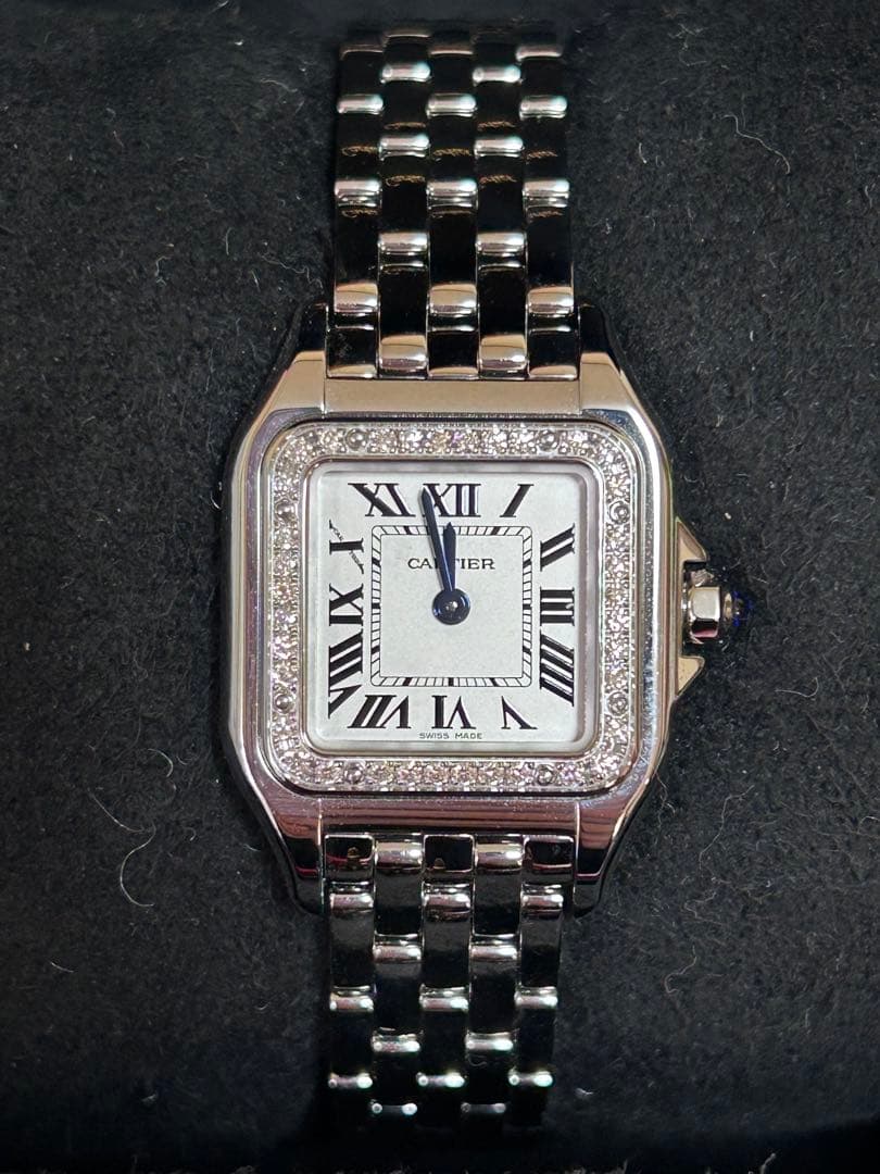 【極美品】カルティエPANTHERE DE CARTIER SM 腕時計