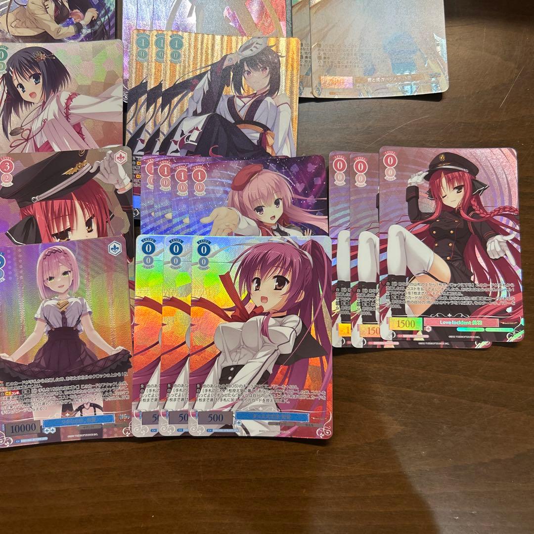 ヴァイスシュヴァルツロゼ ゆずソフト　OFR.SR高レアセミ4コン