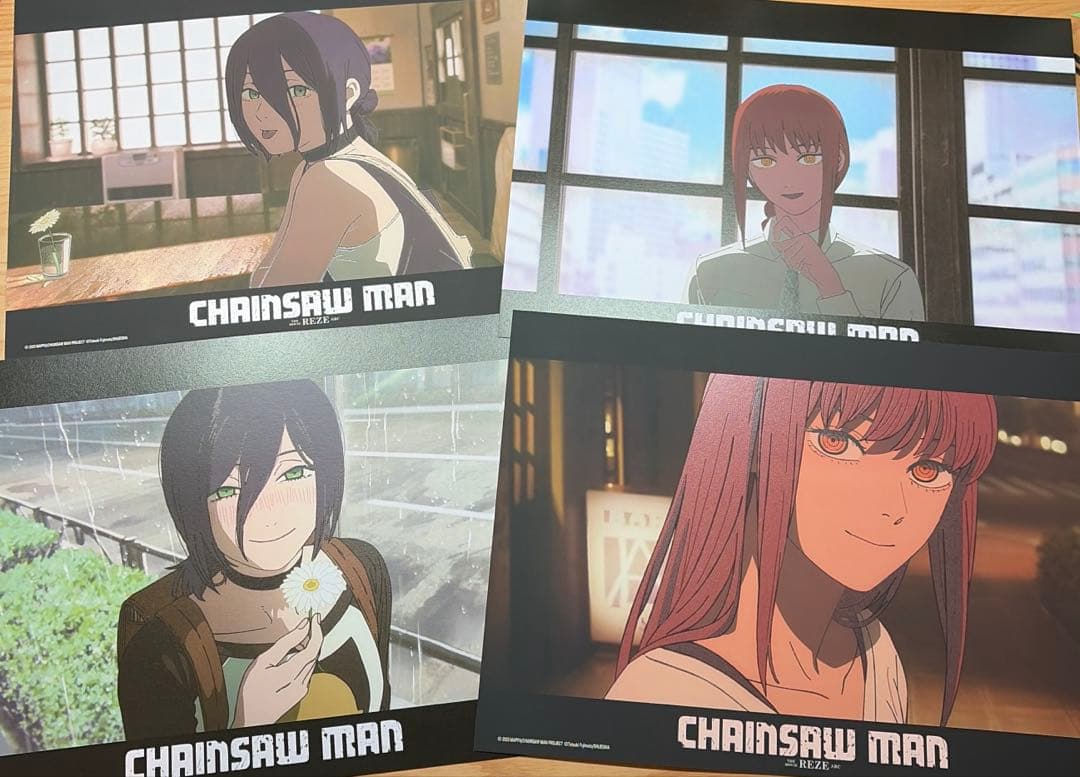 チェンソーマン　台湾限定　マキマ　夜光/香り レゼ　夜光/香り　A3ポスター