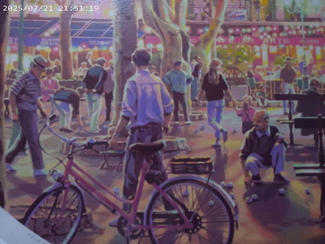 笹倉鉄平シルクスクリーン★ペタンク