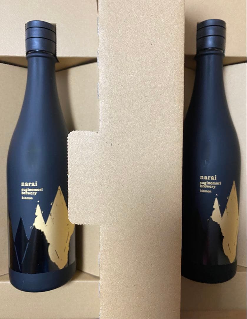 日本酒narui suginomoribrewery since1793二本