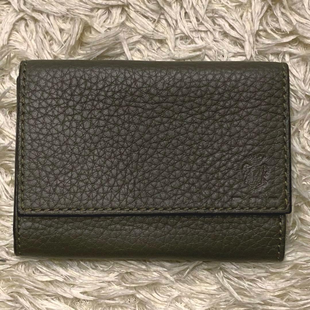 未使用級✨Briefing Felisi 名刺入れ ダブルネーム コラボ カーキ