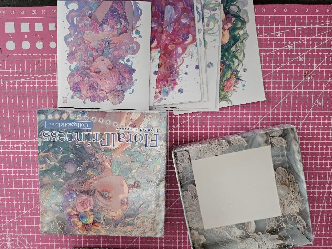 nene様 ステッカー 人物 9箱セット コラージュ素材