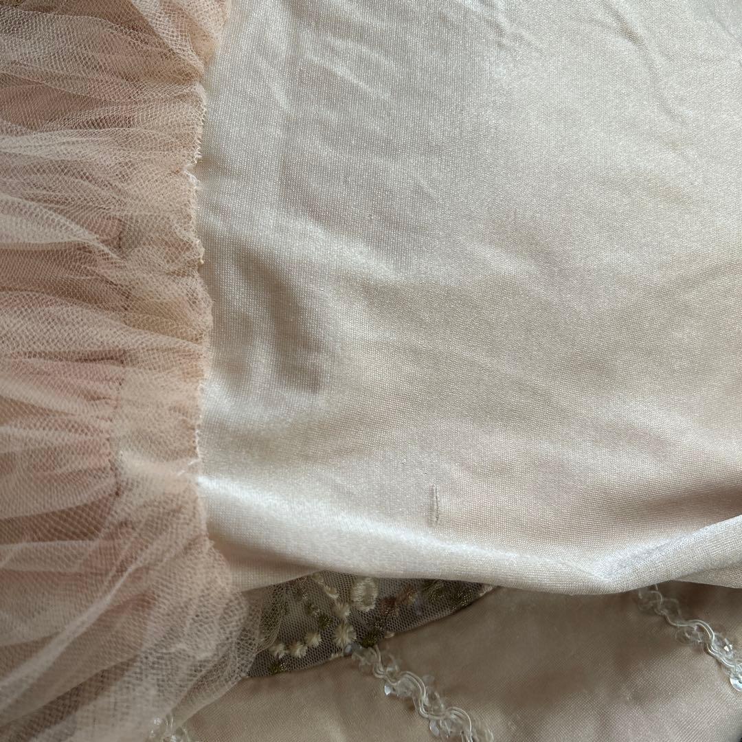 バレエ 衣装 チュニックレオタード ベージュレディース ドレス