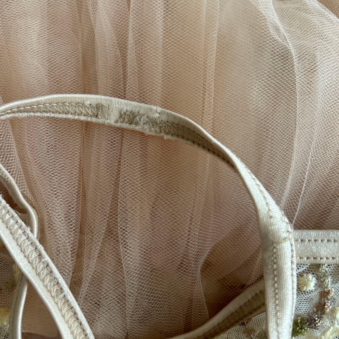 バレエ 衣装 チュニックレオタード ベージュレディース ドレス